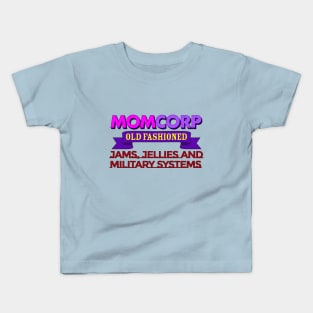 MOMCORP | Jams, Jellies, and Military Systems Kids T-Shirt